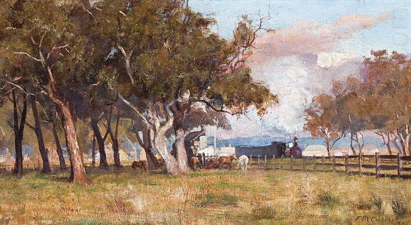 The Morning Train, Frederick Mccubbin